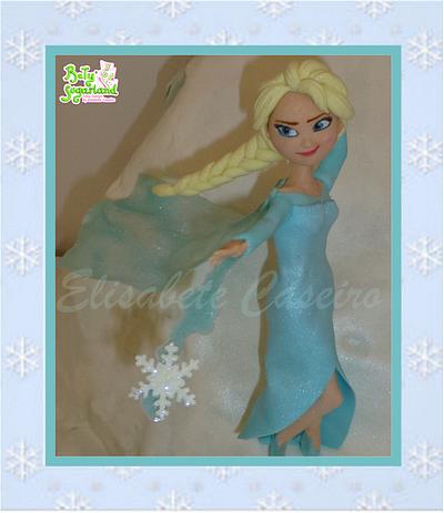 Princess Elsa (Frozen) - Cake by Bety'Sugarland by Elisabete Caseiro 