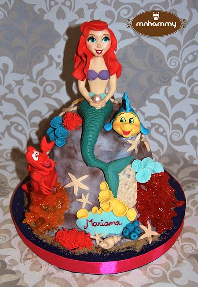 Ariel - Cake by Mnhammy by Sofia Salvador