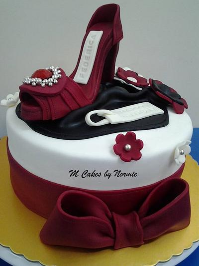 Stiletto  Shoes Cake - Cake by M Cakes by Normie
