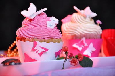 Butterfly Cupcakes - Cake by Cupcake Cafe Palmira