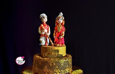 Indian Wedding  - Cake by Sayantanis Culinary Delight