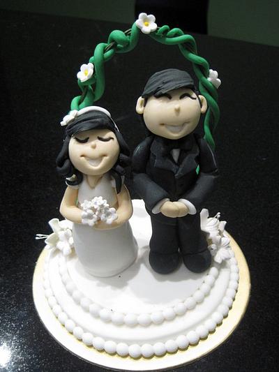Wedding Couple - Cake by Nicholas Ang