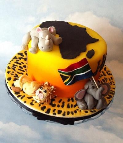 Out of Africa cake - Cake by Tiers of Indulgence