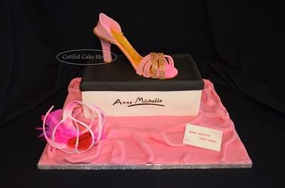 Shoe cake - Cake by Sylvia Elba sugARTIST