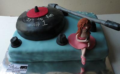 Record player cake - Cake by Paladarte El Salvador