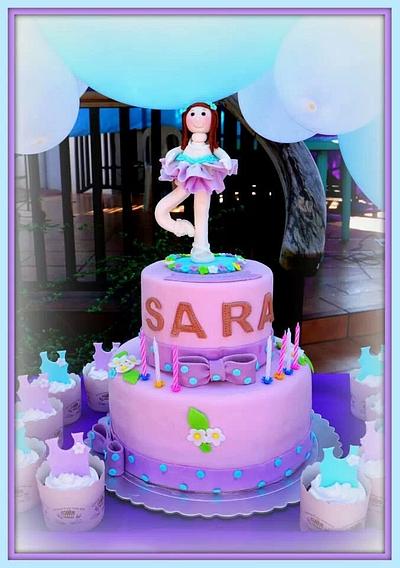 Ballerina Girl - Cake by FabcakeMama