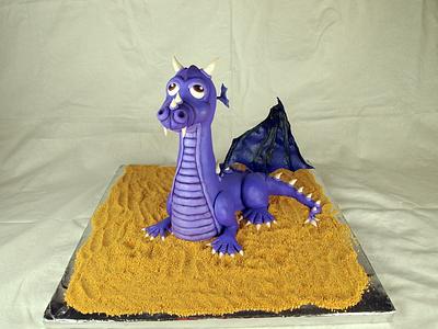 Sculpted Dragon Cake - Cake by Cakes By Kristi
