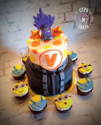 Despicable Me - Cake by Cups-N-Cakes 