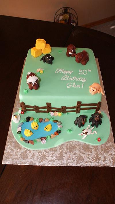 Farm cake - Cake by paula0712