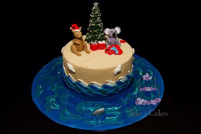 An Australian Christmas cake - Cake by Jake's Cakes