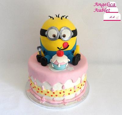 Minion Cake - Cake by Angelica