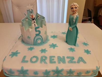 FROZEN - Cake by silviacucinelli