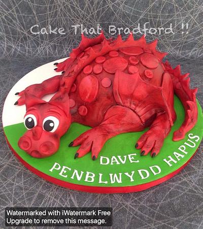 Welsh Dragon Cake - Cake by cake that Bradford