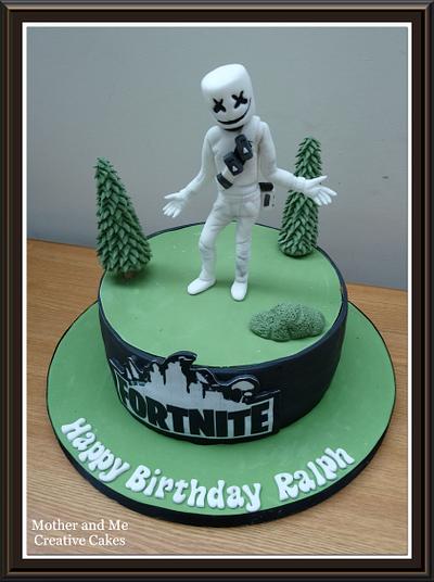 Marshmello Man Cake - Cake by Mother and Me Creative Cakes
