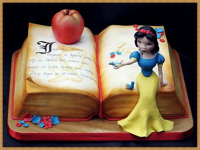 Snow white  - Cake by Lorita