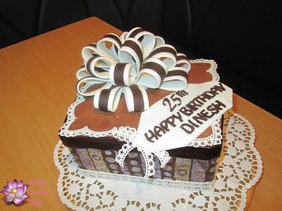 Gift Box Birthday Cake. - Cake by Mary Yogeswaran