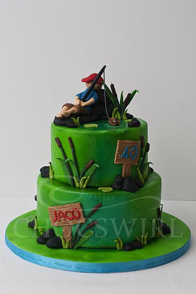 Gone Fishing - Cake by Robyn