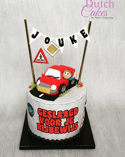 I passed my driving test - Cake by Karen Dodenbier