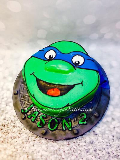 Ninja Turtle Cake - Cake by Cake'D By Niqua