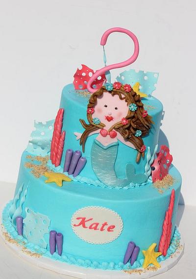 Mermaid cake - Cake by Kerrin