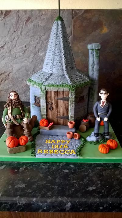 Hagrids hut - Cake by Caked