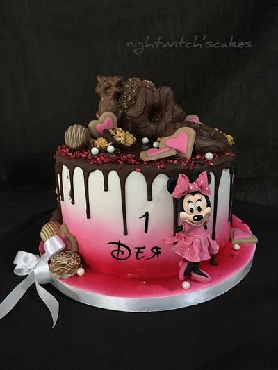 Minnie cake  - Cake by Nightwitch 