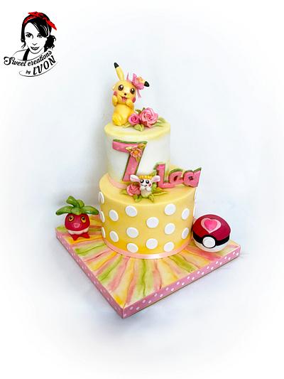 Pokemon Pikachu  - Cake by Ivon