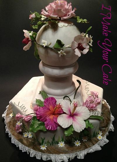 Flowers by stone - Cake by Sonia Parente