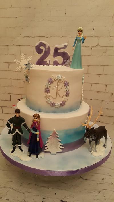 Frozen - Cake by Bella's Cakes 