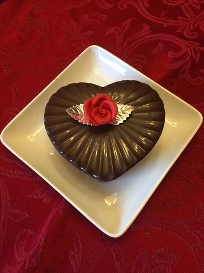 Chocolate Heart Box - Cake by Julia 