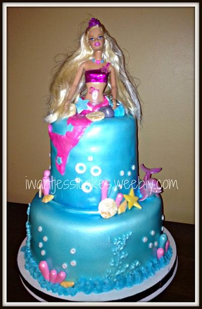 Barbie mermaid cake - Cake by Jessica Chase Avila