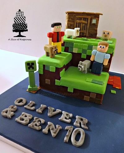Minecraft - Cake by Angela - A Slice of Happiness