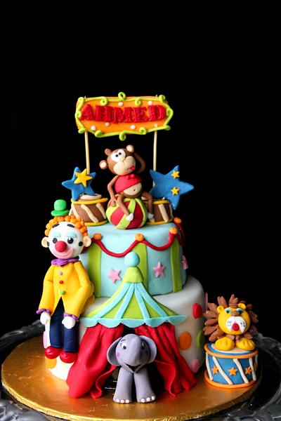 Circus Cake, Royal Engagement Cake, Rapunzel & Snow White - Cake by drnadia