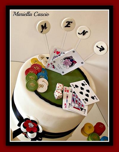Poker cake - Cake by Mariella Cascio