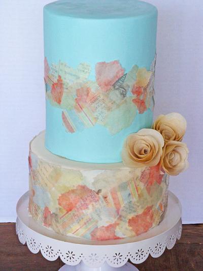 Wafer-Paper Project Cake - Cake by SugarBritchesCakes