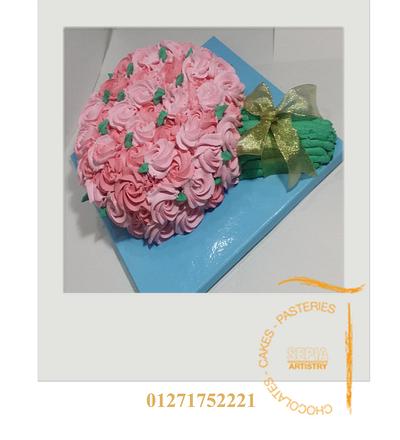 Bouquet cake  - Cake by sepia chocolate