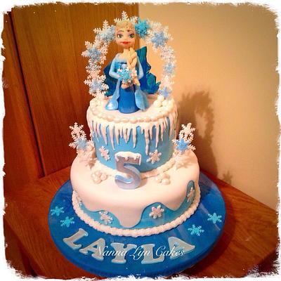 Another Frozen Cake - Cake by Nanna Lyn Cakes