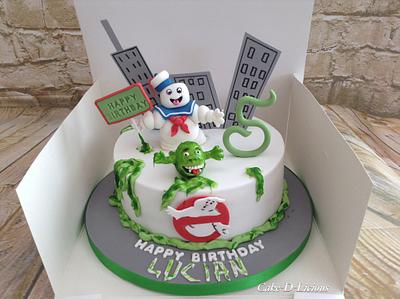 Ghostbusters  - Cake by Sweet Lakes Cakes