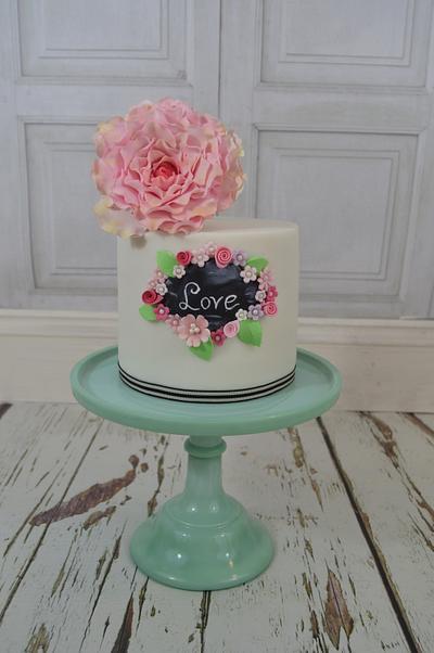 Simply Love - Cake by Lulu Belles Cupcake Creations
