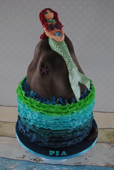 Mermaid Cake for my Daughter´s 5th Birthday - Cake by Torteneleganz