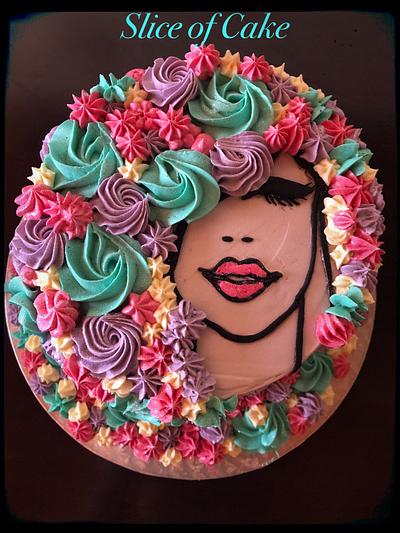 Lady in Bloom - Cake by Slice of Cake