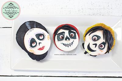 Coco movie cupcakes - Cake by Natalia Salazar