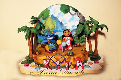  Lilo & Stitch Cake - Cake by Dana Danila