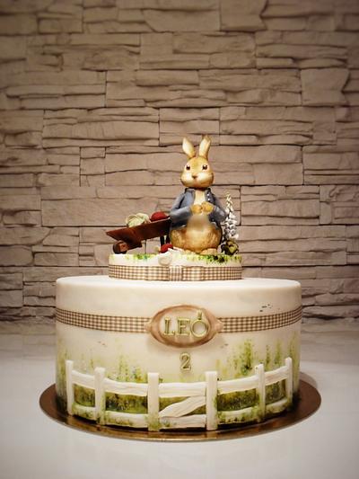 Peter rabbit birthday cake - Cake by timea