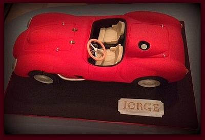 Ferrari Testarossa cake - Cake by Silvia Caeiro Cakes