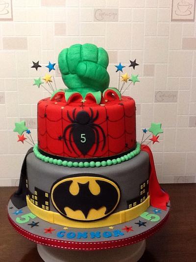 Superhero cake - Cake by Berns cakes
