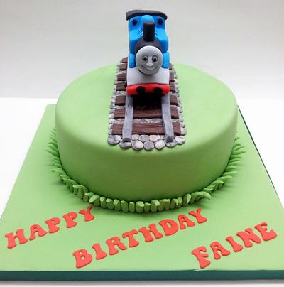 Thomas The Tank Cake - Cake by Sarah Poole
