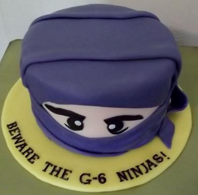 Ninja cake - Cake by Patty Cakes Bakes