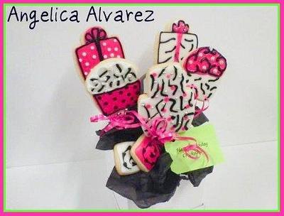 Cookie Bouquet - Cake by Angelica