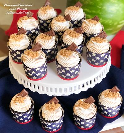 ~ S’mores Cupcakes ~ - Cake by Tammy LaPenta
